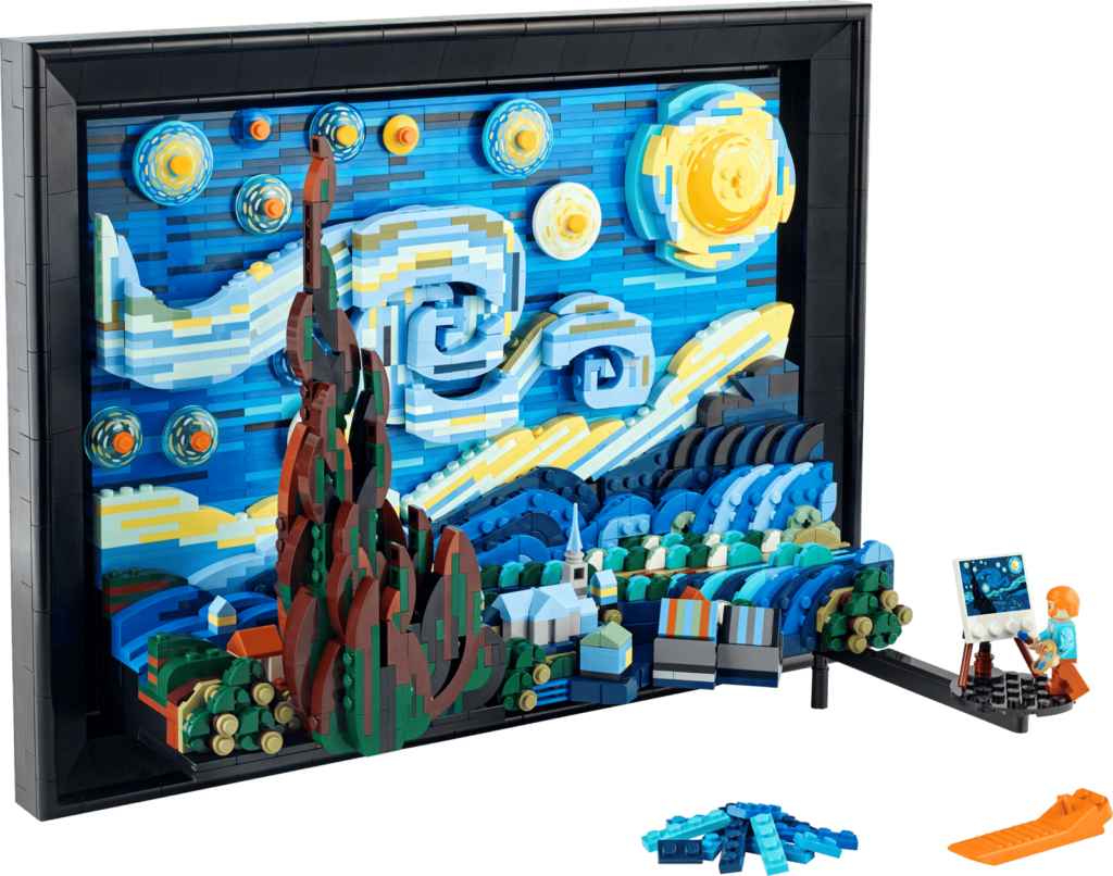 Mô Hình Lego Vincent van Gogh - The Starry Night 21333