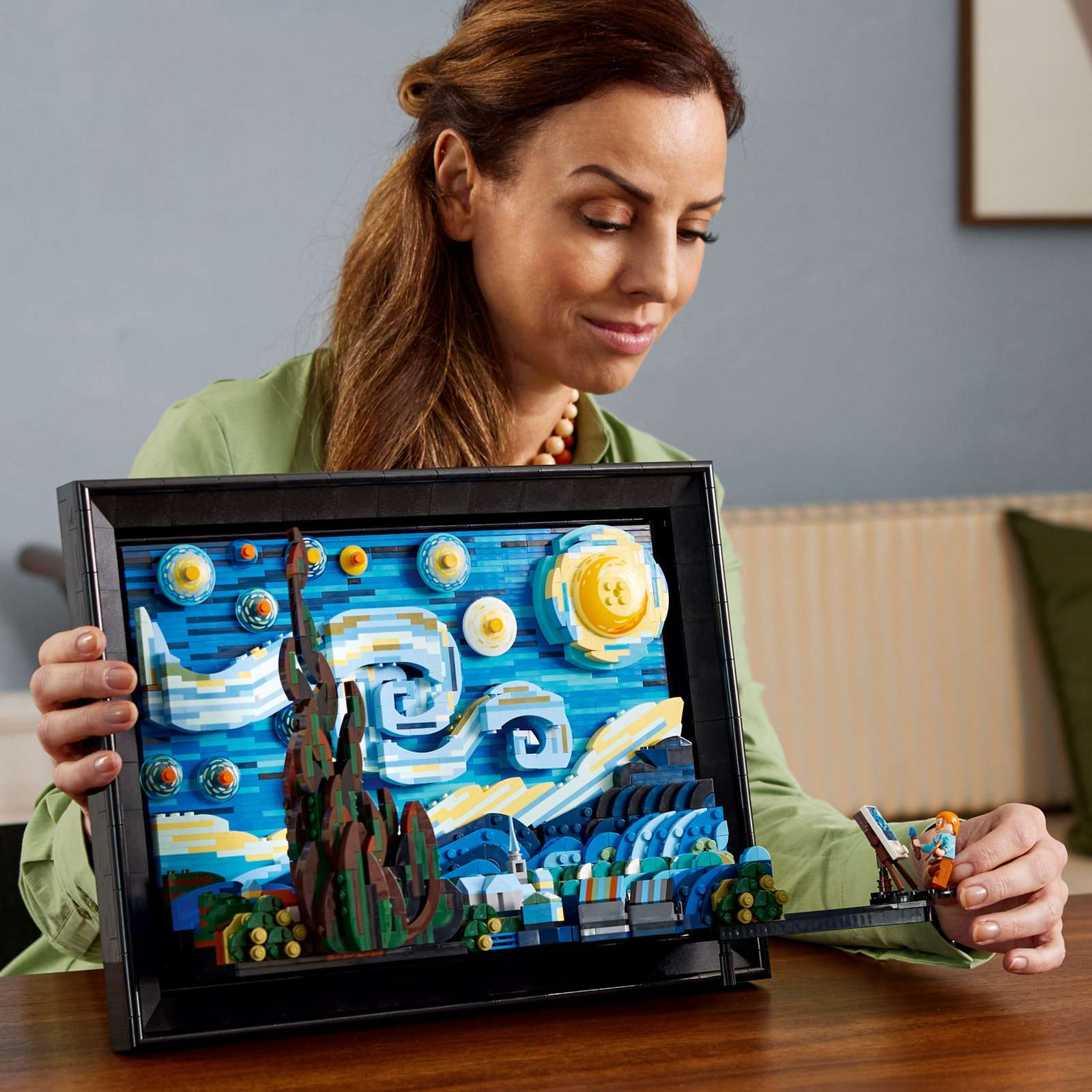 Alternative view of Mô Hình Lego Vincent van Gogh - The Starry Night 21333
