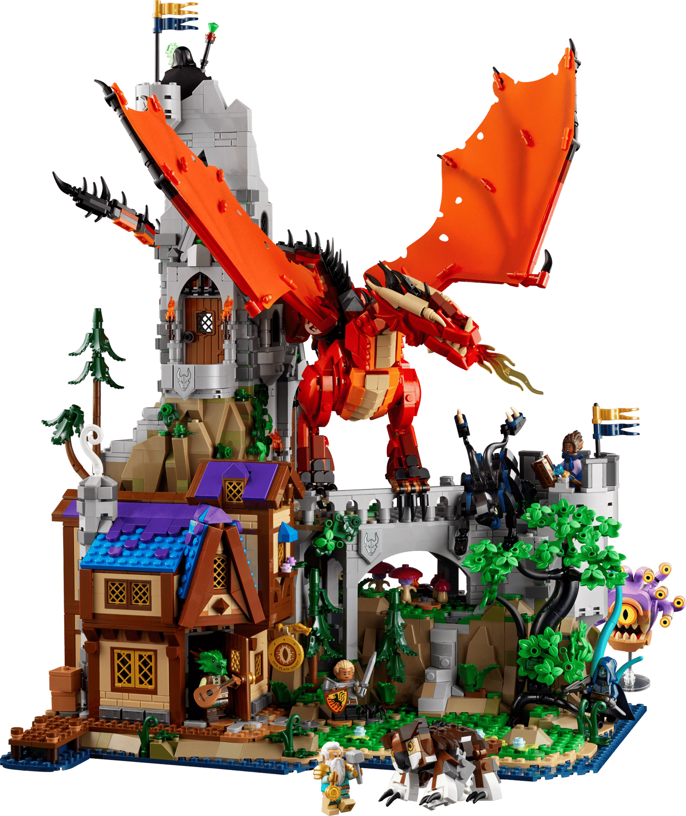 Mô Hình Lego Dungeons & Dragons: Red Dragon's Tale 21348