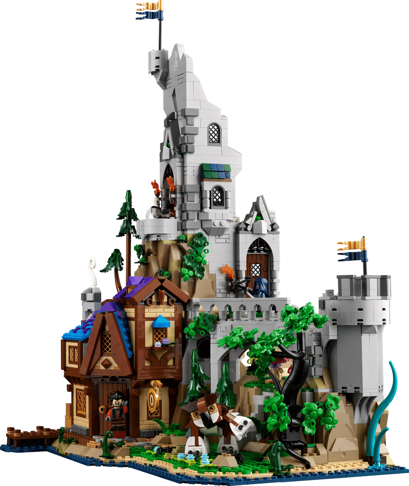 Alternative view of Mô Hình Lego Dungeons & Dragons: Red Dragon's Tale 21348