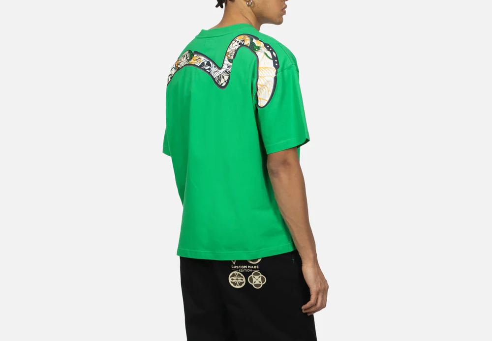 Alternative view of Áo Evisu Daruma and Daicock 'Green' 2ESHTM4TS1071LFCT