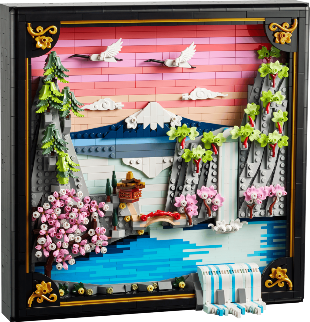 Mô Hình Lego Japanese Cherry Blossom Landscape 31218