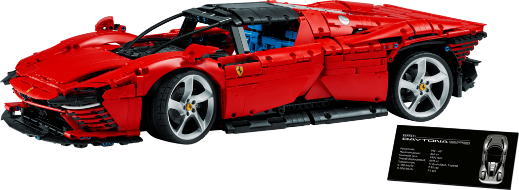 Mô Hình Lego Ferrari Daytona SP3 42143