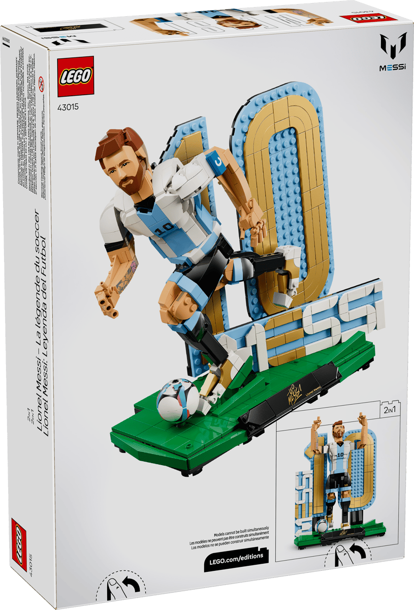 Alternative view of Mô Hình Lego Lionel Messi 43015