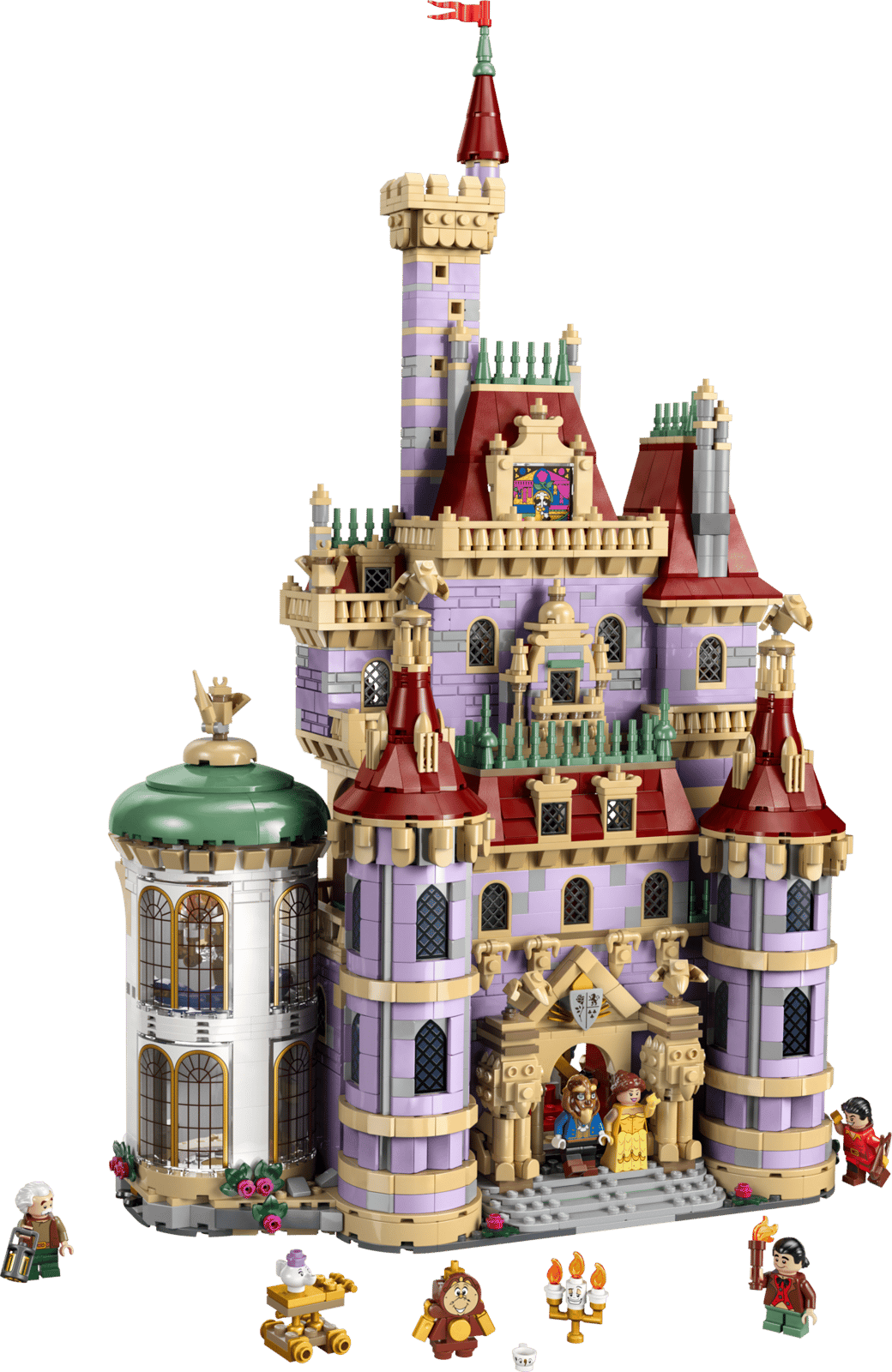 Mô Hình Lego Beauty and the Beast Castle 43263