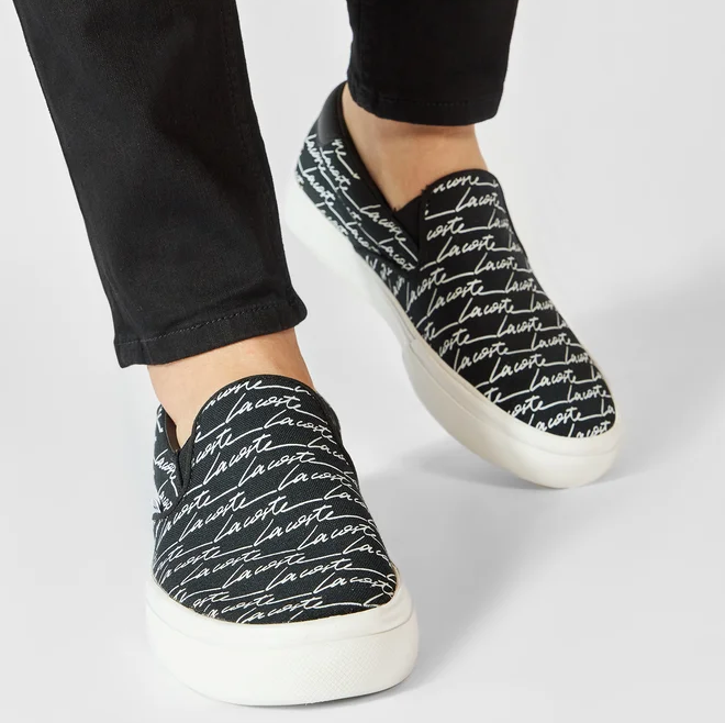 Alternative view of Giày Lacoste Jump Serve Slip 'Black' 7-42CMA0041312