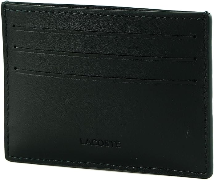 Alternative view of Ví Lacoste Leather Monogram 'Black' NH4397MR