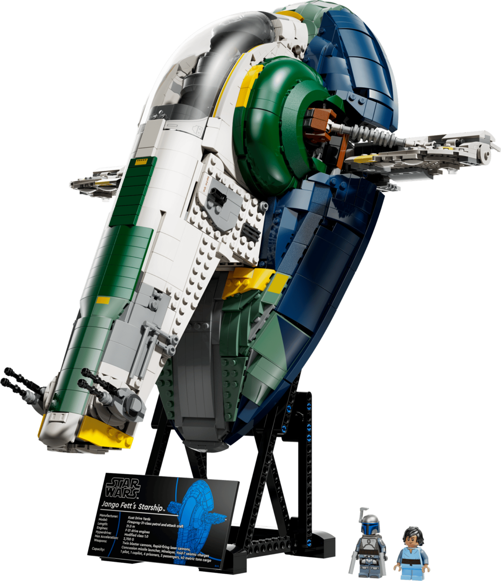 Mô Hình Lego Jango Fett's Firespray-Class Starship 75409