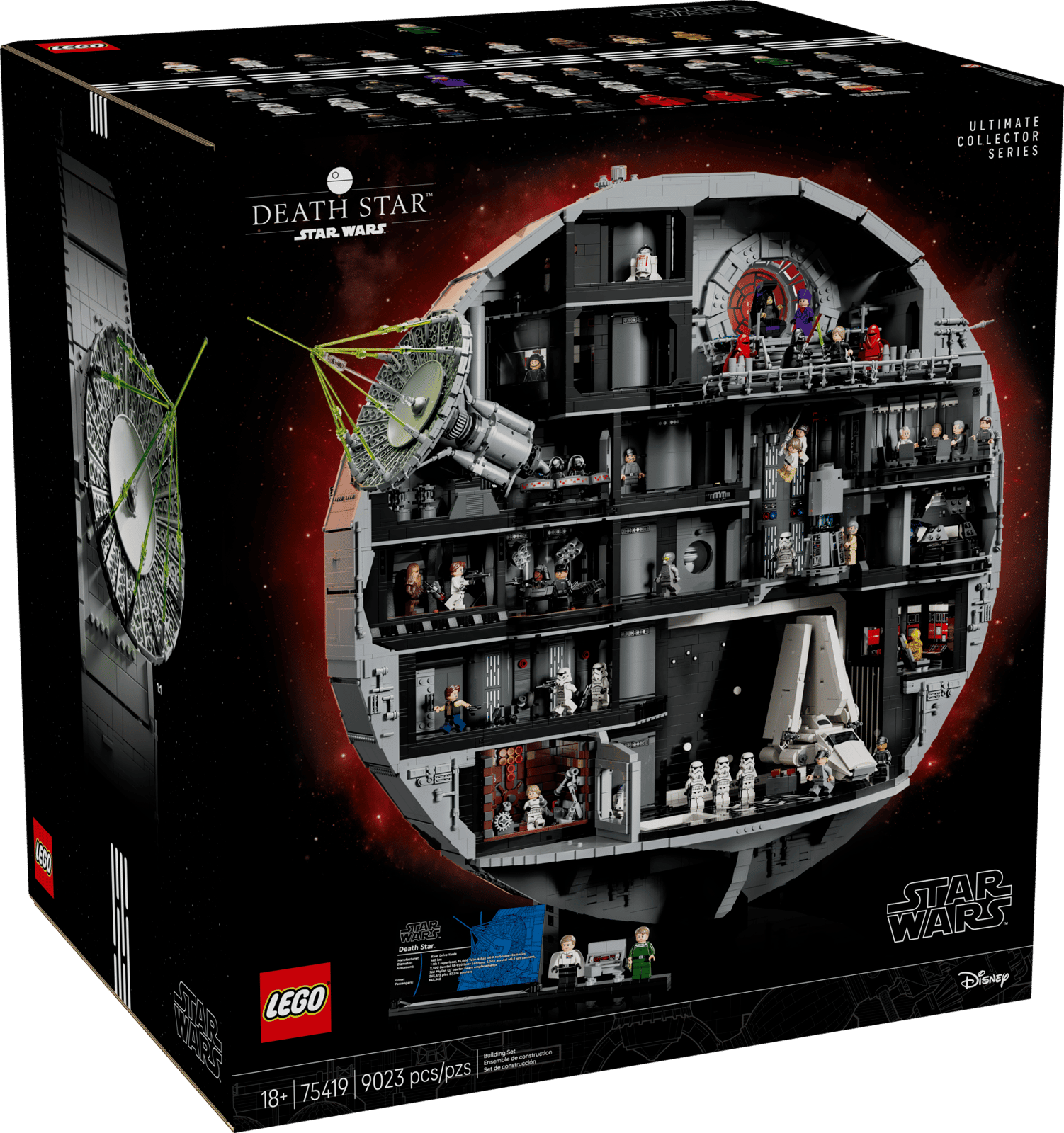 Alternative view of Mô Hình Lego Star Wars Death Star Set 75419
