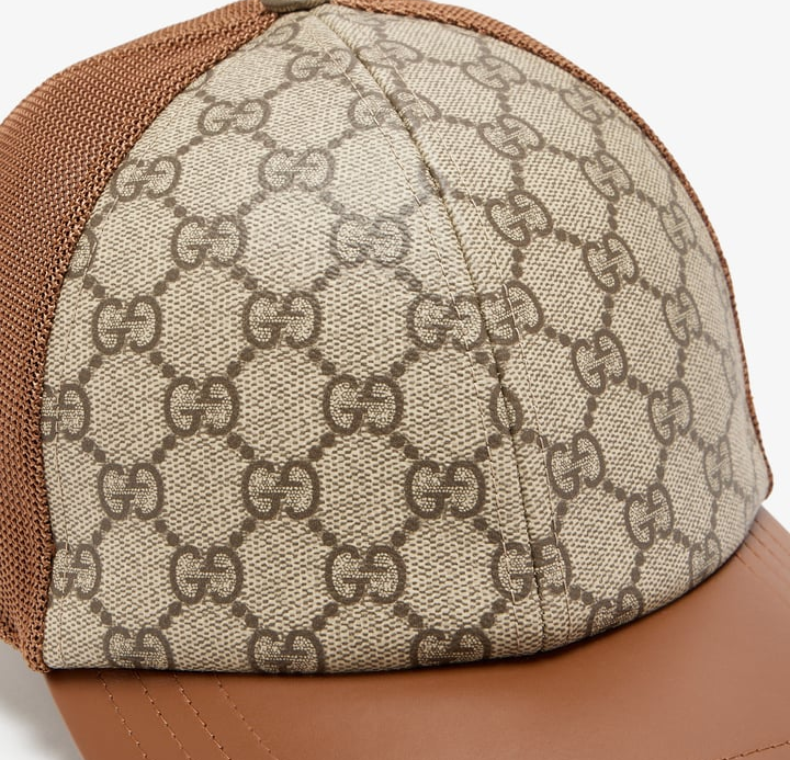 Alternative view of Mũ Gucci Monogram Canvas Baseball ‘Beige’ 820868-4HBEB-9765