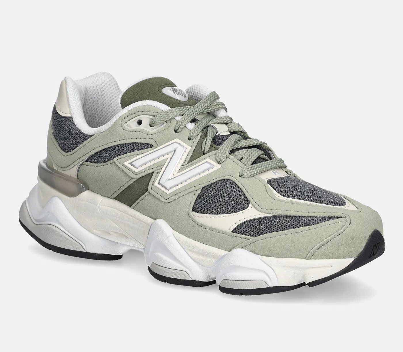 Alternative view of Giày New Balance 9060 'Lace Garter Snake White' GC9060CD