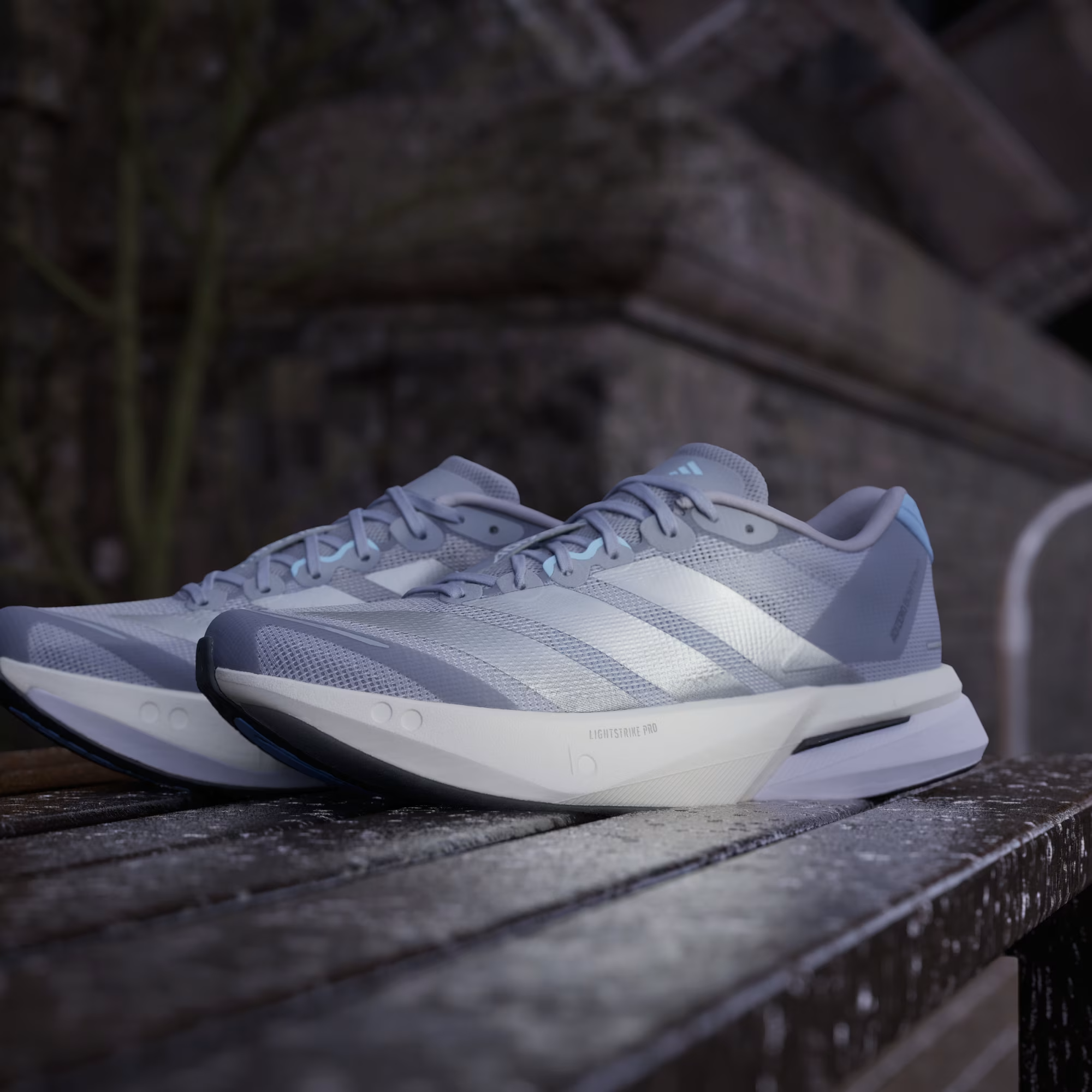 Alternative view of Giày Adidas Adizero Boston 13 'Halo Silver' JS4949