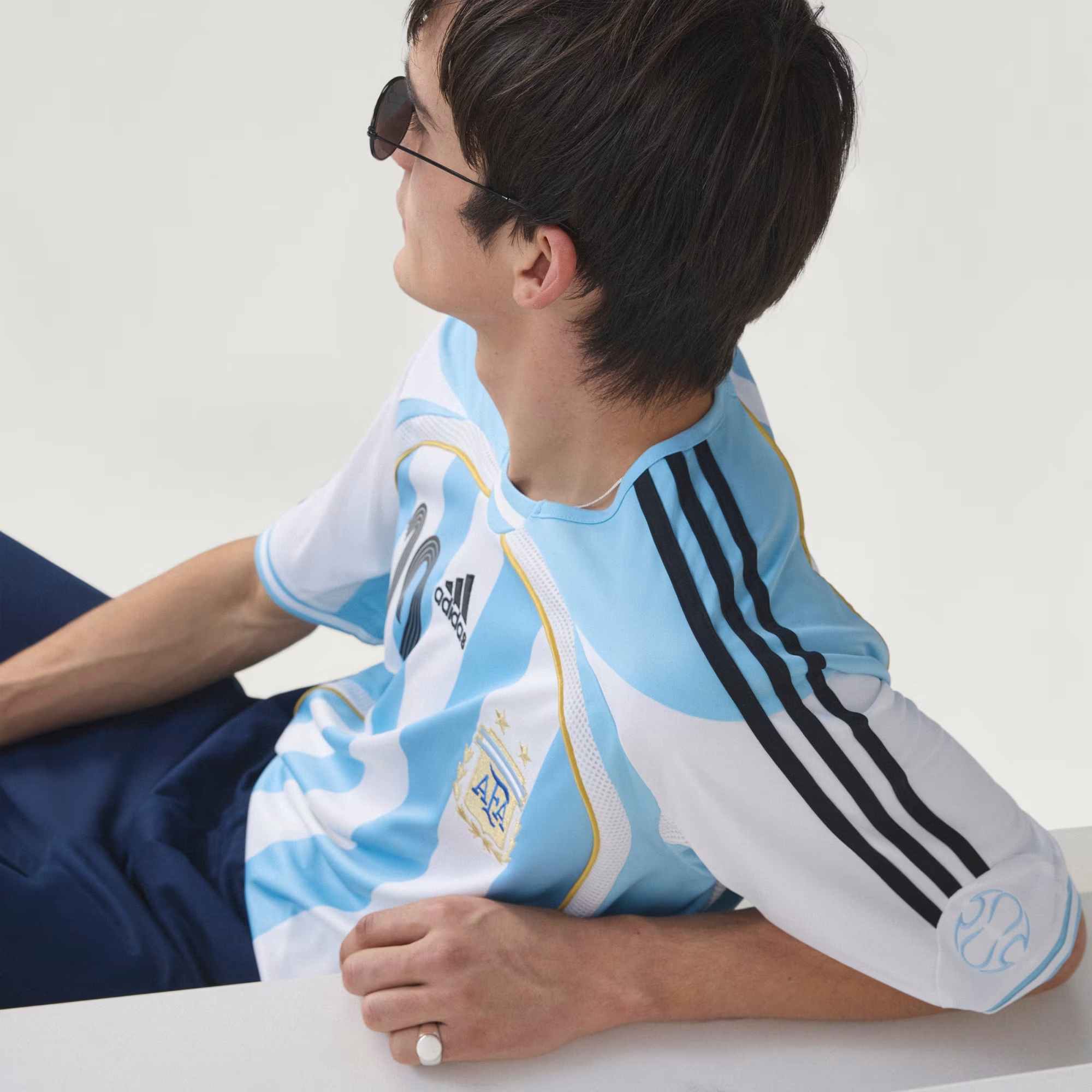 Áo Adidas Argentina Home Jersey 06 'White' JN3708 - Ảnh 6