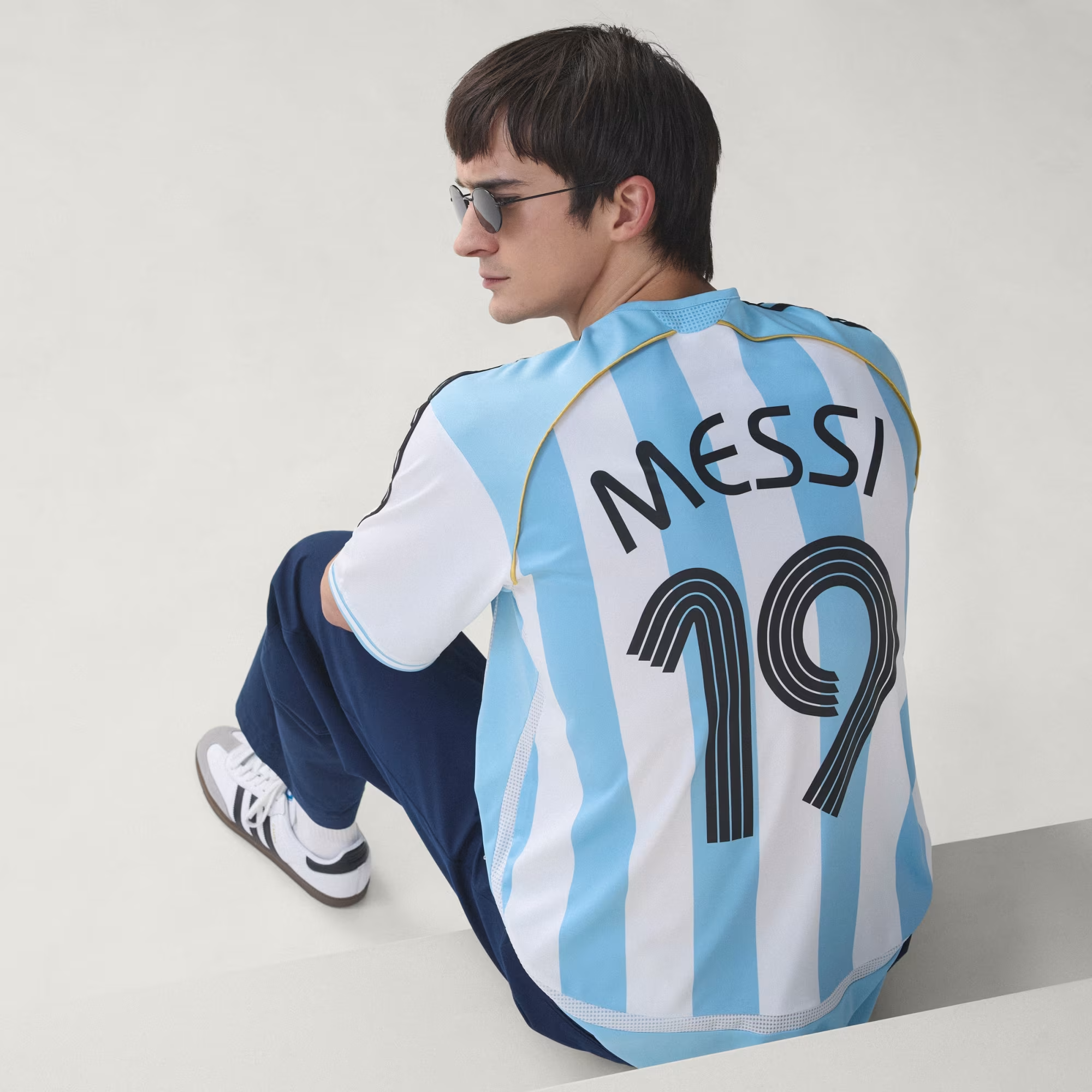 Áo Adidas Argentina Home Jersey 06 'White' JN3708 - Ảnh 5