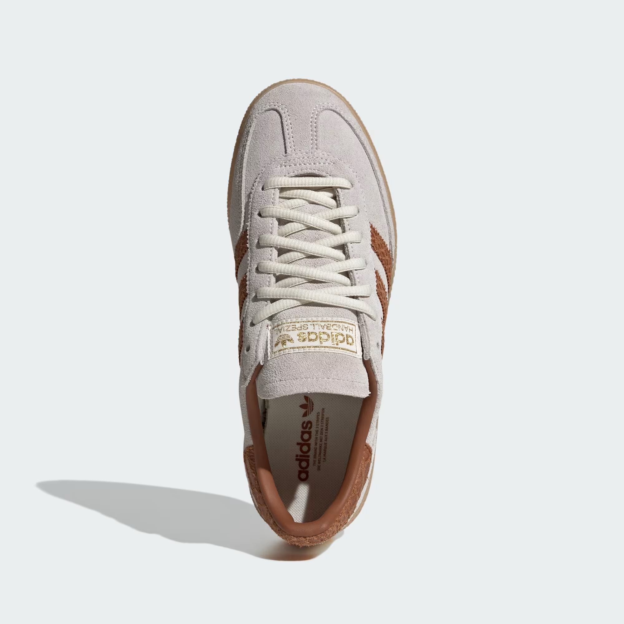 Alternative view of Giày Adidas Handball Spezial 'Off White Dusky Bronze' IH1511