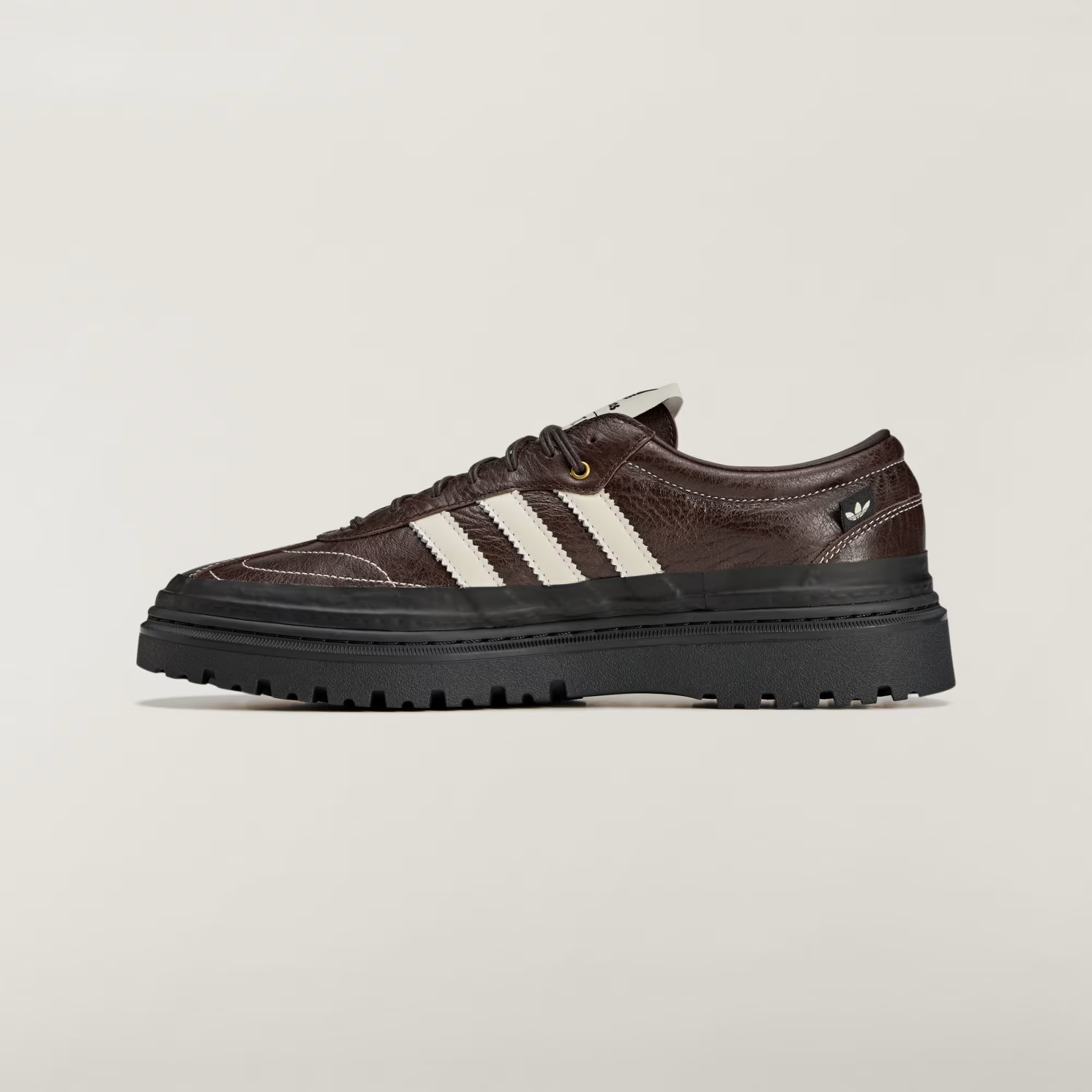 Giày Adidas Samba LX Freizeit 'Aura Coffee Off White' KI4762 - Ảnh 5