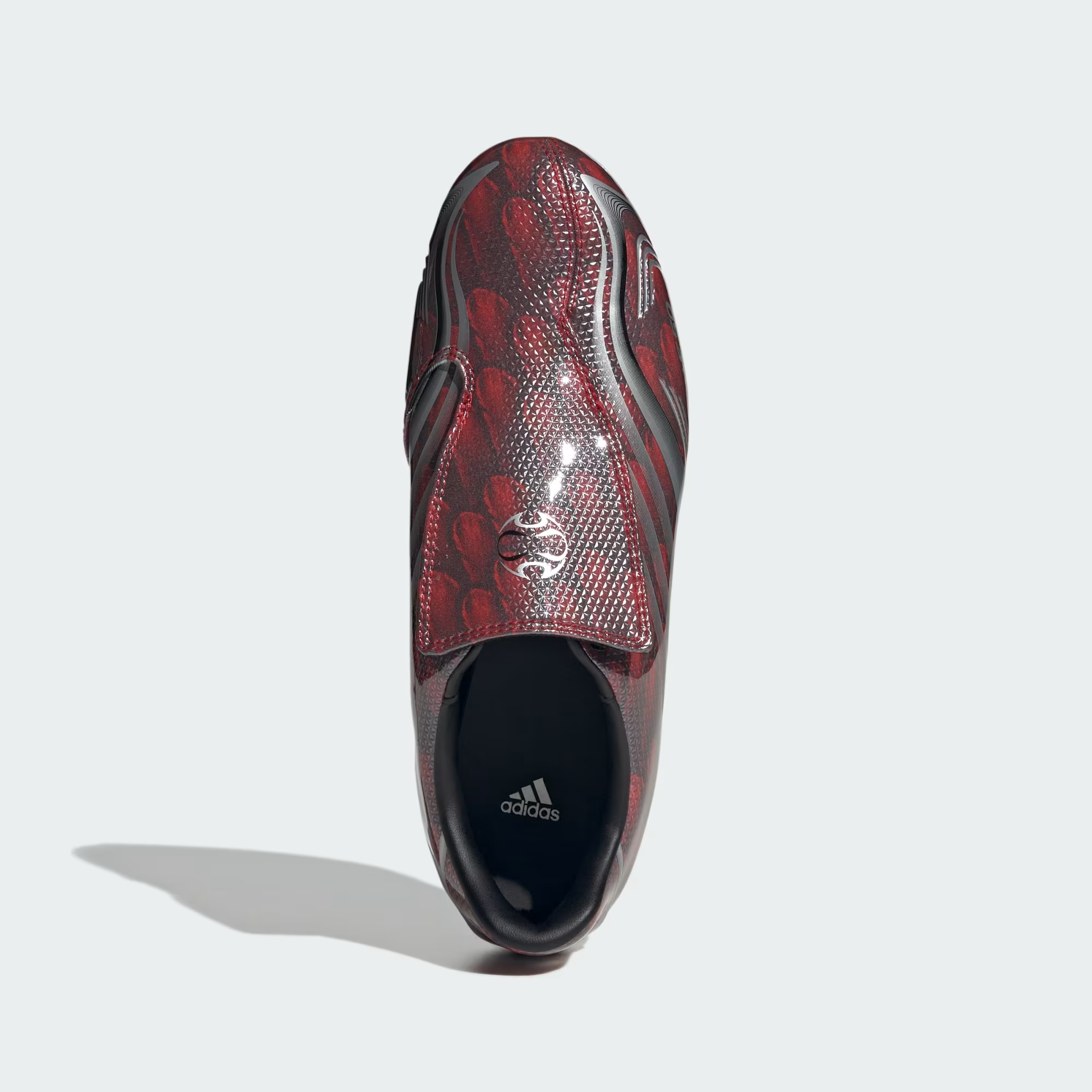 Alternative view of Giày Adidas Taekwondo F50 'Better Scarlet Silver Metallic' IH6859