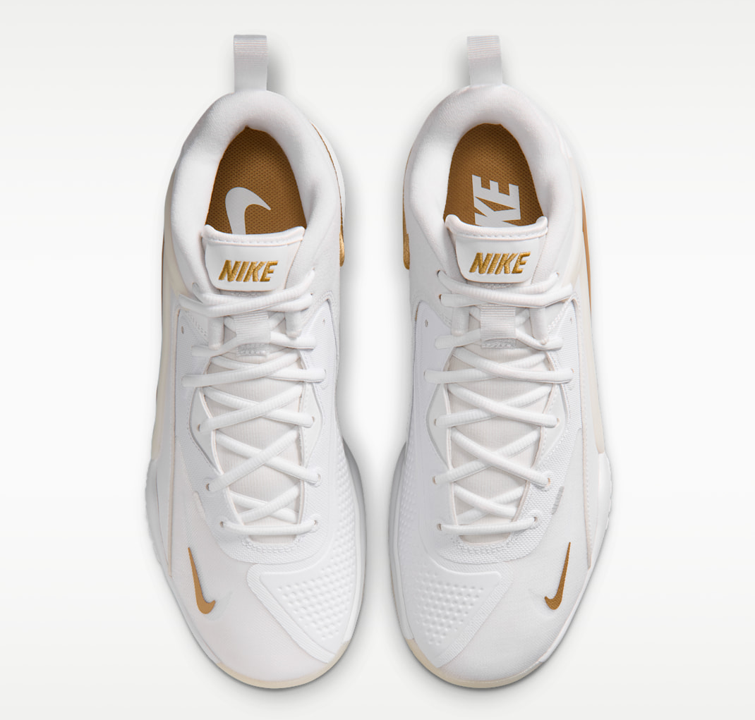Alternative view of Giày Nike HyperSet 2 ‘White Metallic Gold’ FQ7070-104