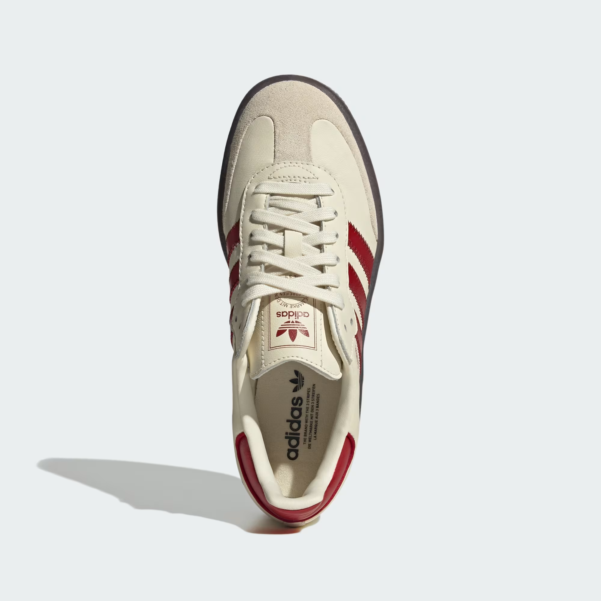 Alternative view of Giày Adidas Sambae 'Cream White Shadow Red' IH4044