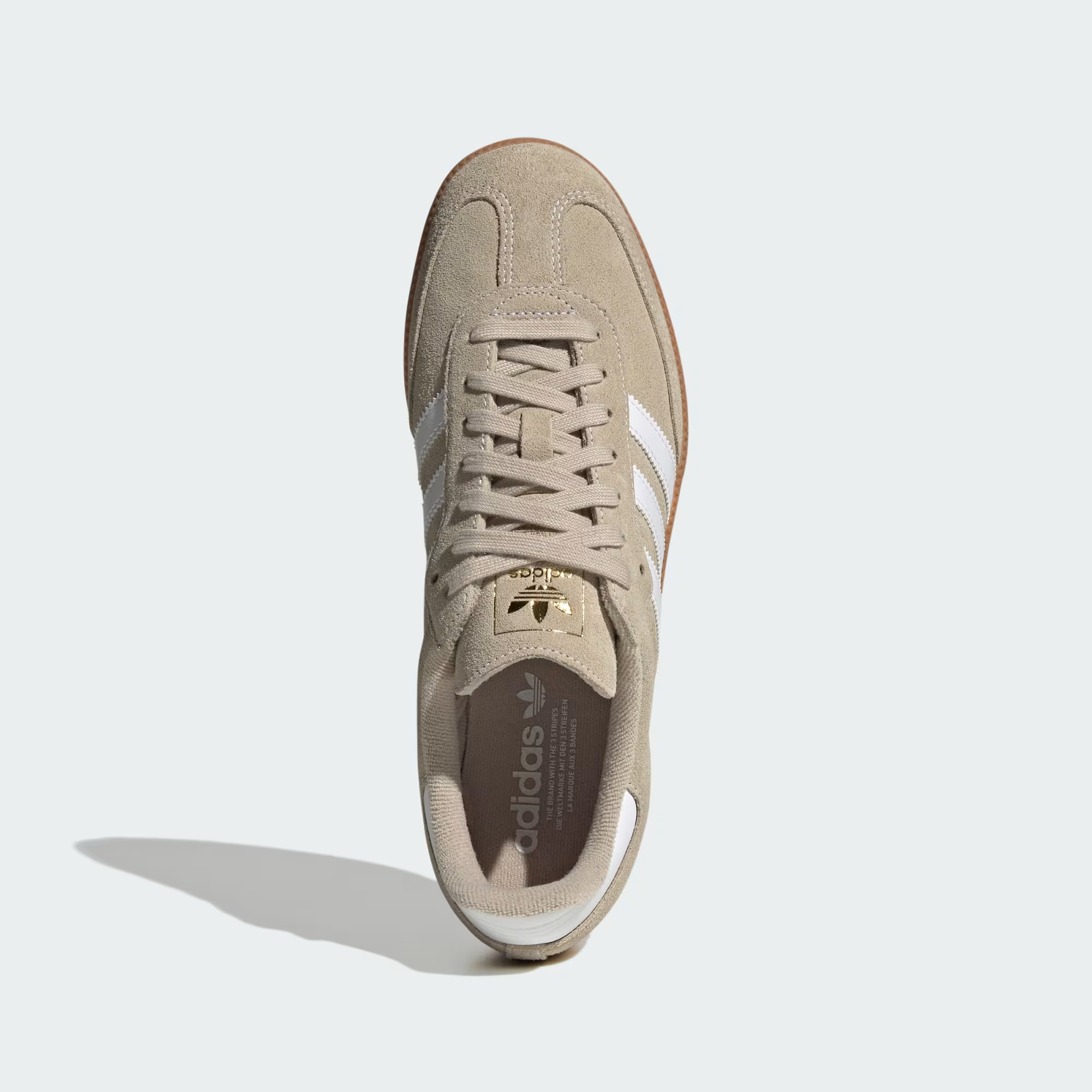 Alternative view of Giày Adidas Samba OG 'Khaki White Gum' KK2272