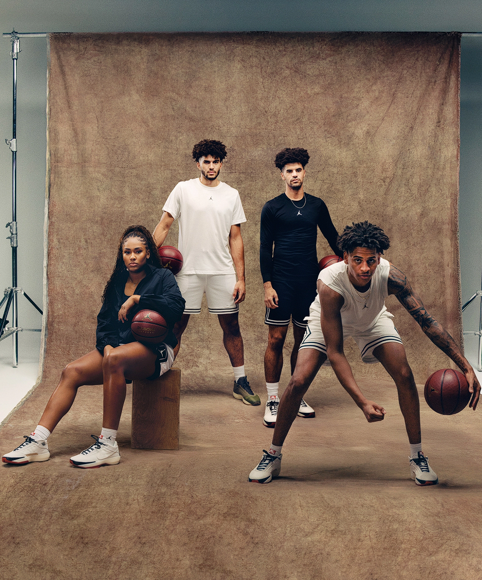 Doi hinh NIL Class of 2025 cua Jordan Brand