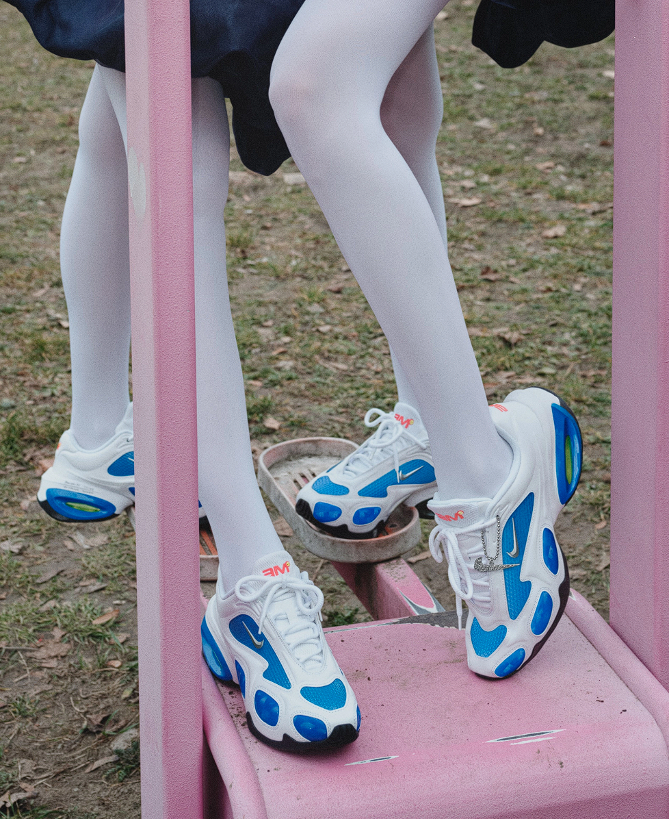 Hinh anh 3: Hinh anh giay Nike x Veneda Carter Air Max Muse voi thiet ke doc dao va phoi mau tinh te