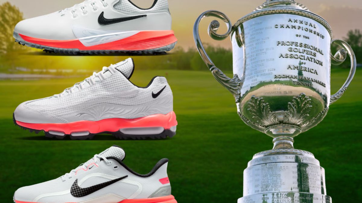 Giay Nike Air Max 95 Golf PGA Championship voi thiet ke doc dao