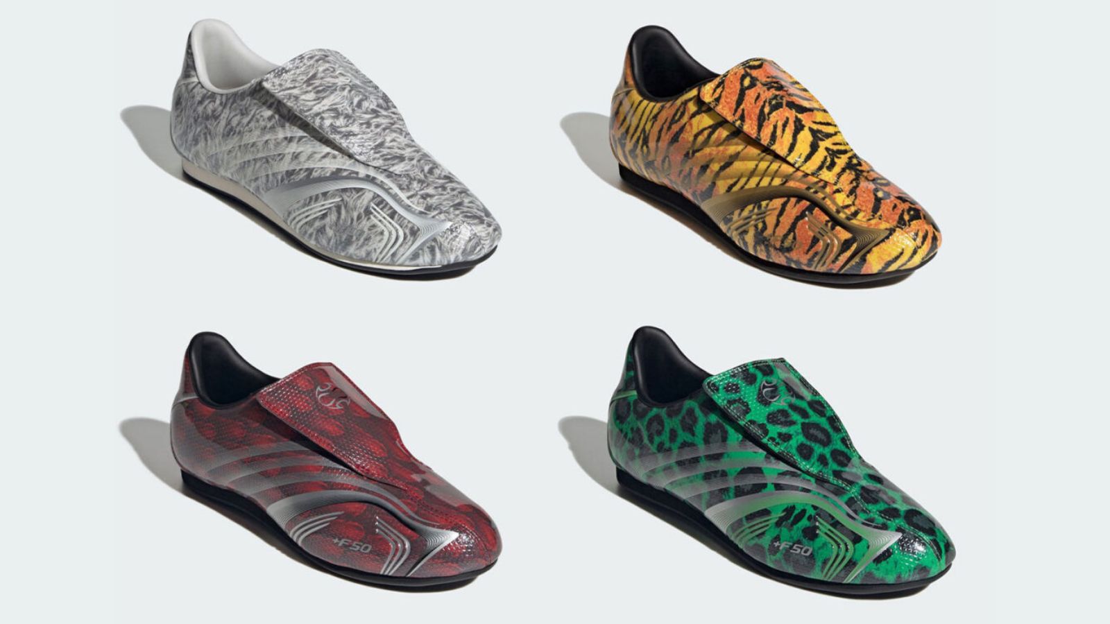 Hinh anh 2: adidas Taekwondo F50 Beast Pack - Phoi mau da sac Leopard, Dragon, Tiger, Wolf