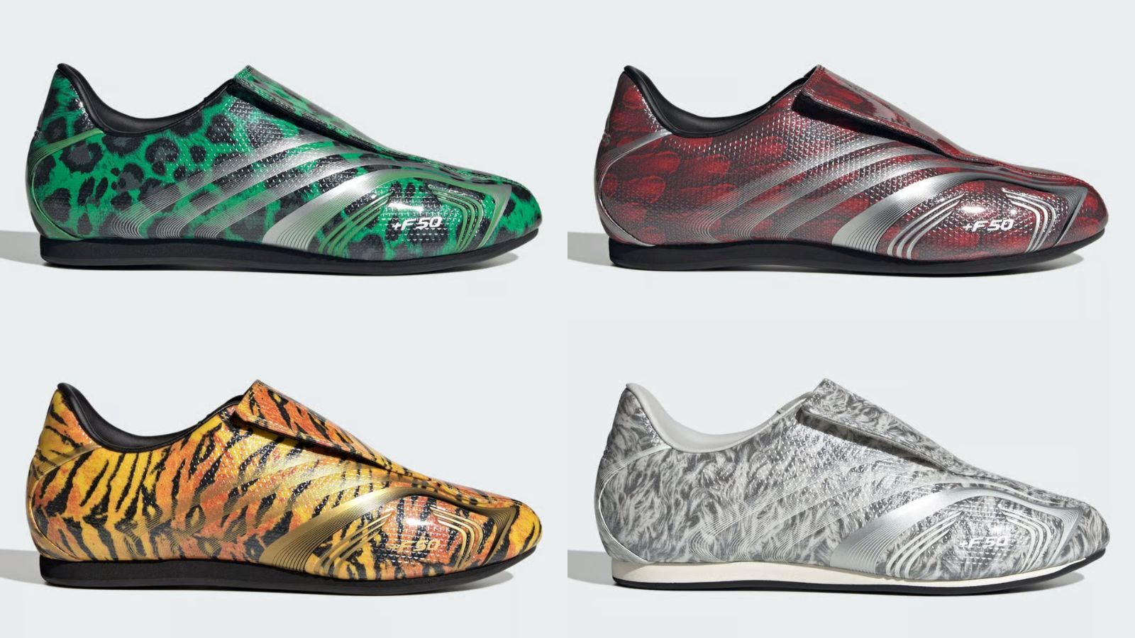 Hinh anh 3: adidas Taekwondo F50 Beast Pack - Phoi mau da sac Leopard, Dragon, Tiger, Wolf