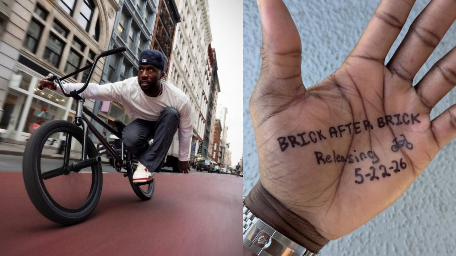 Hinh anh 1: Air Jordan 4 Brick After Brick cua Nigel Sylvester