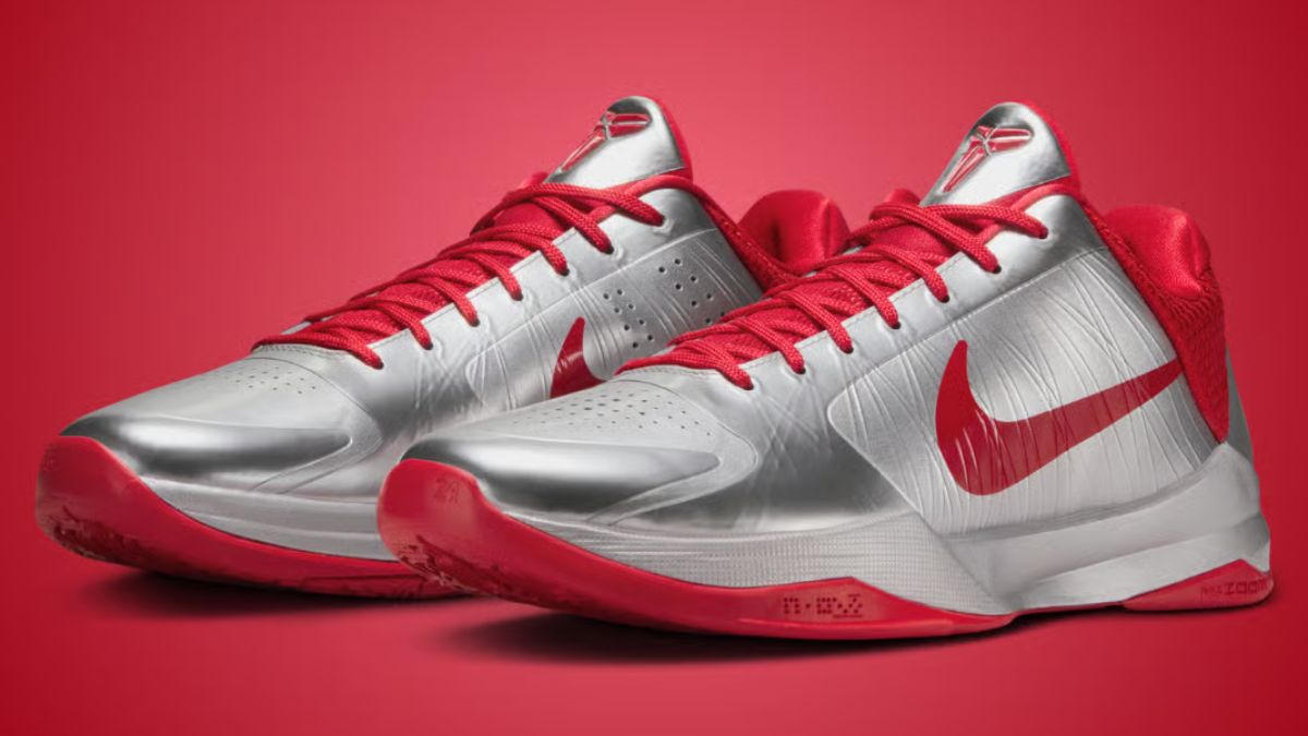 Caitlin Clark x Nike Kobe 5 Protro Rookie of the Year voi thiet ke bac do
