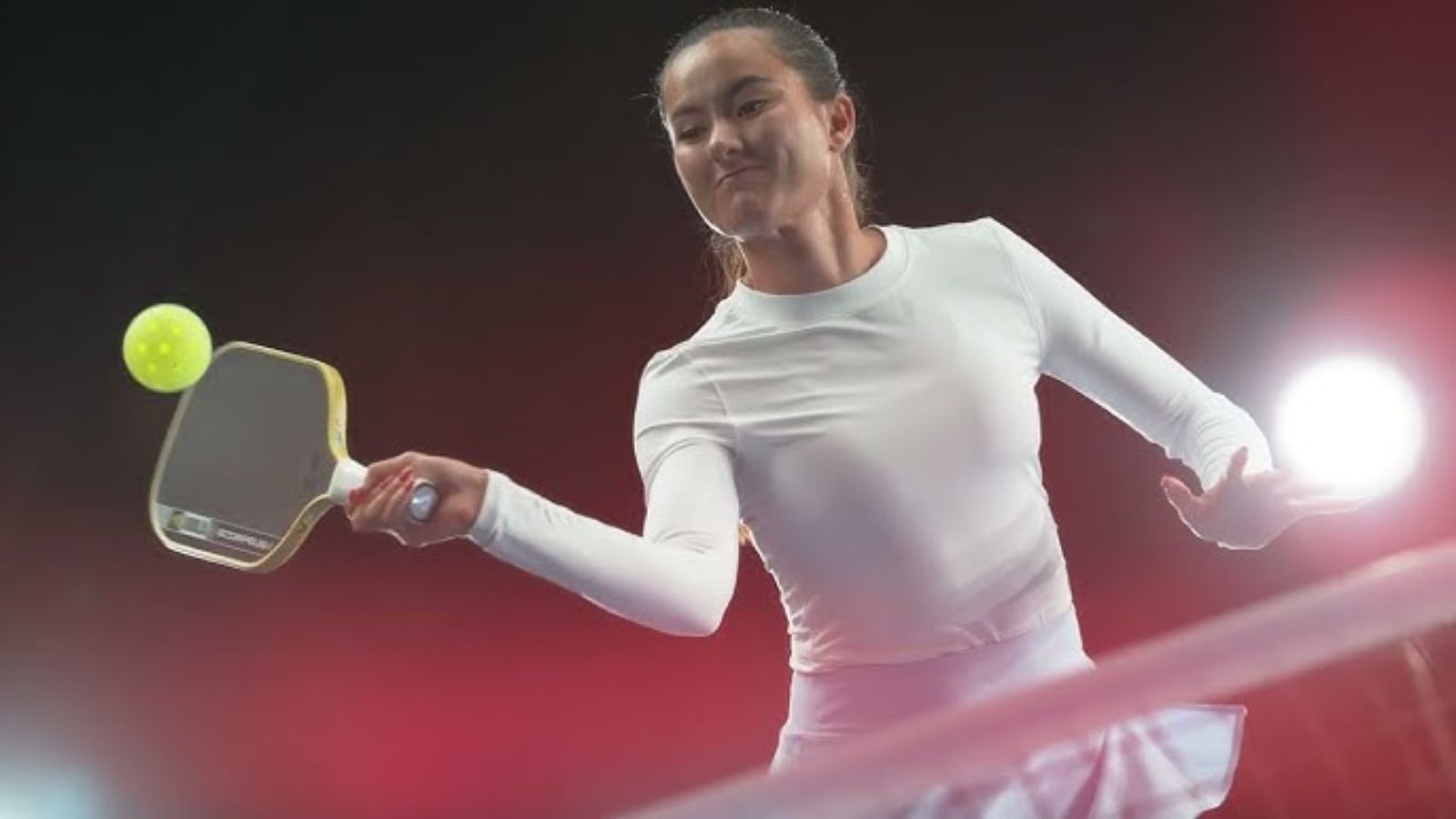 Hinh anh 1: Vot JOOLA Scorpeus Pro V Anna Bright 16mm tren san pickleball