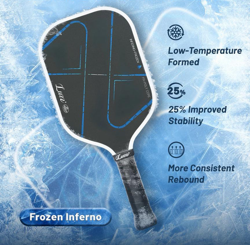 Alternative view of Vợt Pickleball Luzz Pro 4 Inferno MPP Frozen Limited Edition 'Blue Blaze'