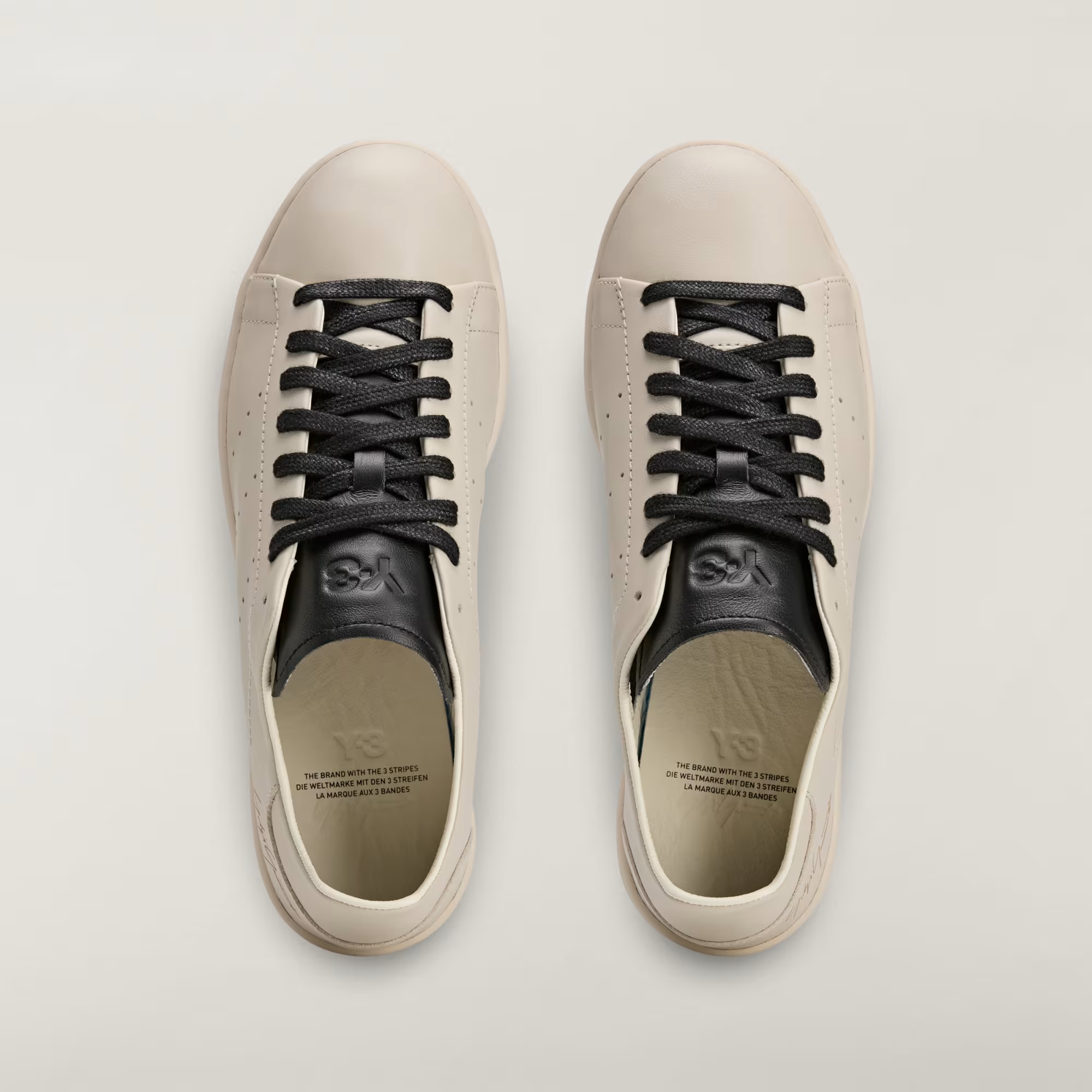 Alternative view of Giày Adidas Y-3 Stan Smith 'Alumina Black' KI3464
