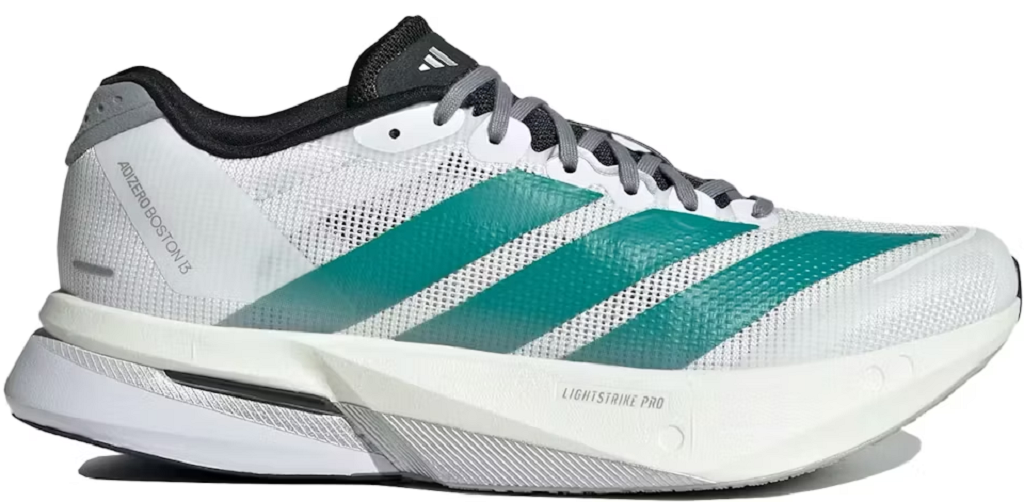 Giày Adidas Adizero Boston 13 'White Pure Teal' JR4793