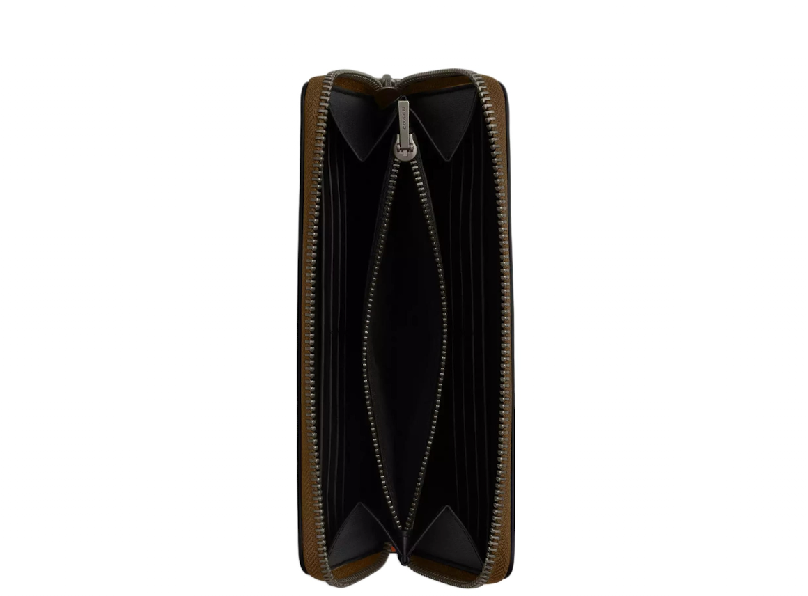 Alternative view of Ví Coach Long Wallet 'Brown' CDP82-QBGRN