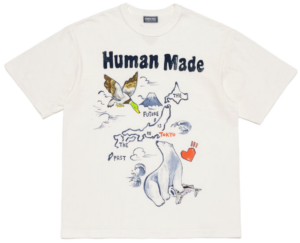 Áo Human Made Graphic T-Shirt 'White' HM31TE029