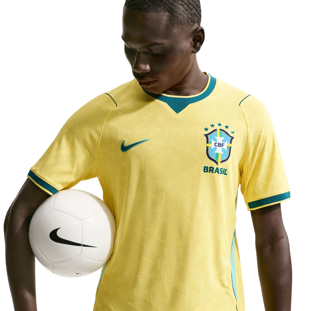 Alternative view of Áo Nike Brazil 26/27 Home Match Authentic Jersey IB5143-724