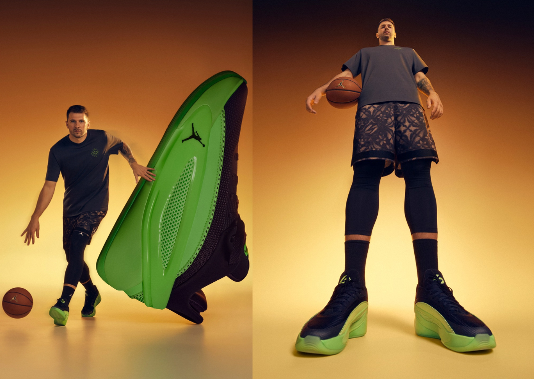 Hinh anh 1: Hinh anh giay bong ro Jordan Luka 5 voi thiet ke va cong nghe tien tien