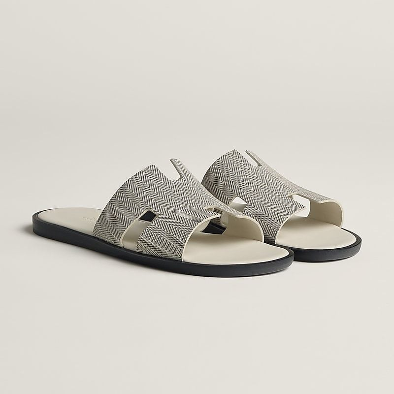 Alternative view of Dép Hermes Izmir Sandals 'Ivory' H231806ZHF8390