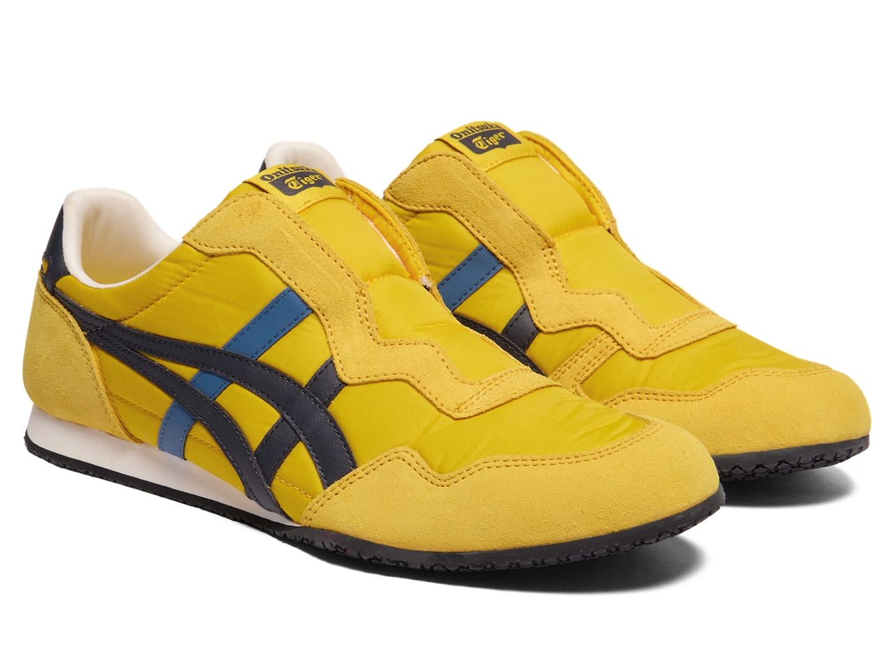 Alternative view of Giày Onitsuka Tiger Serrano Slip-On 'Yellow Navy' 1183C615-750