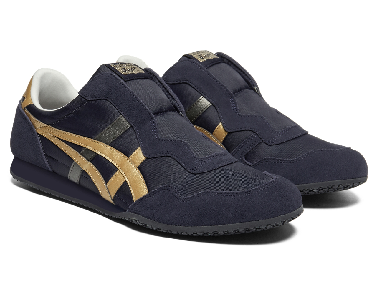 Alternative view of Giày Onitsuka Tiger Serrano Slip-On 'Pure Gold' 1183C615-400