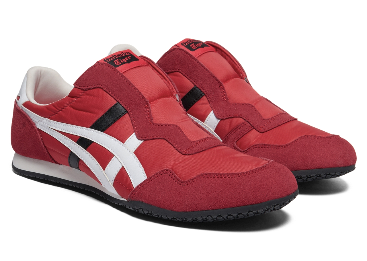 Alternative view of Giày Onitsuka Tiger Serrano Slip-On 'Red White' 1183C615-600