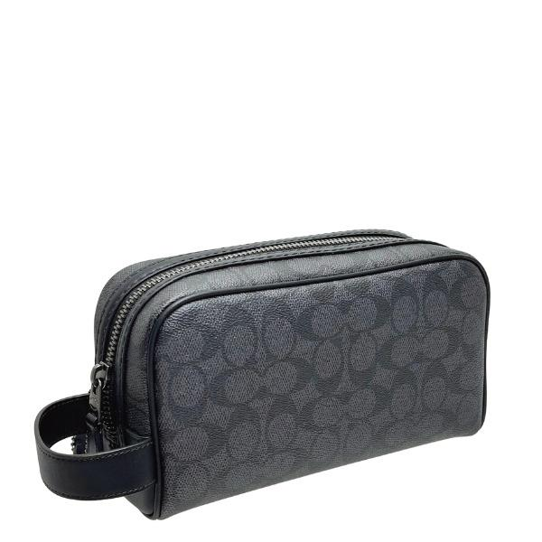 Alternative view of Túi Coach Travel Kit Small Signature 'Black' CAR15-QBMI5