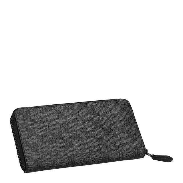 Alternative view of Ví Coach Accordion Wallet 'Black' CY405-QBMI5