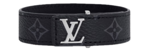 Vòng Louis Vuitton Slim Bracelet Monogram 'Black' M6456