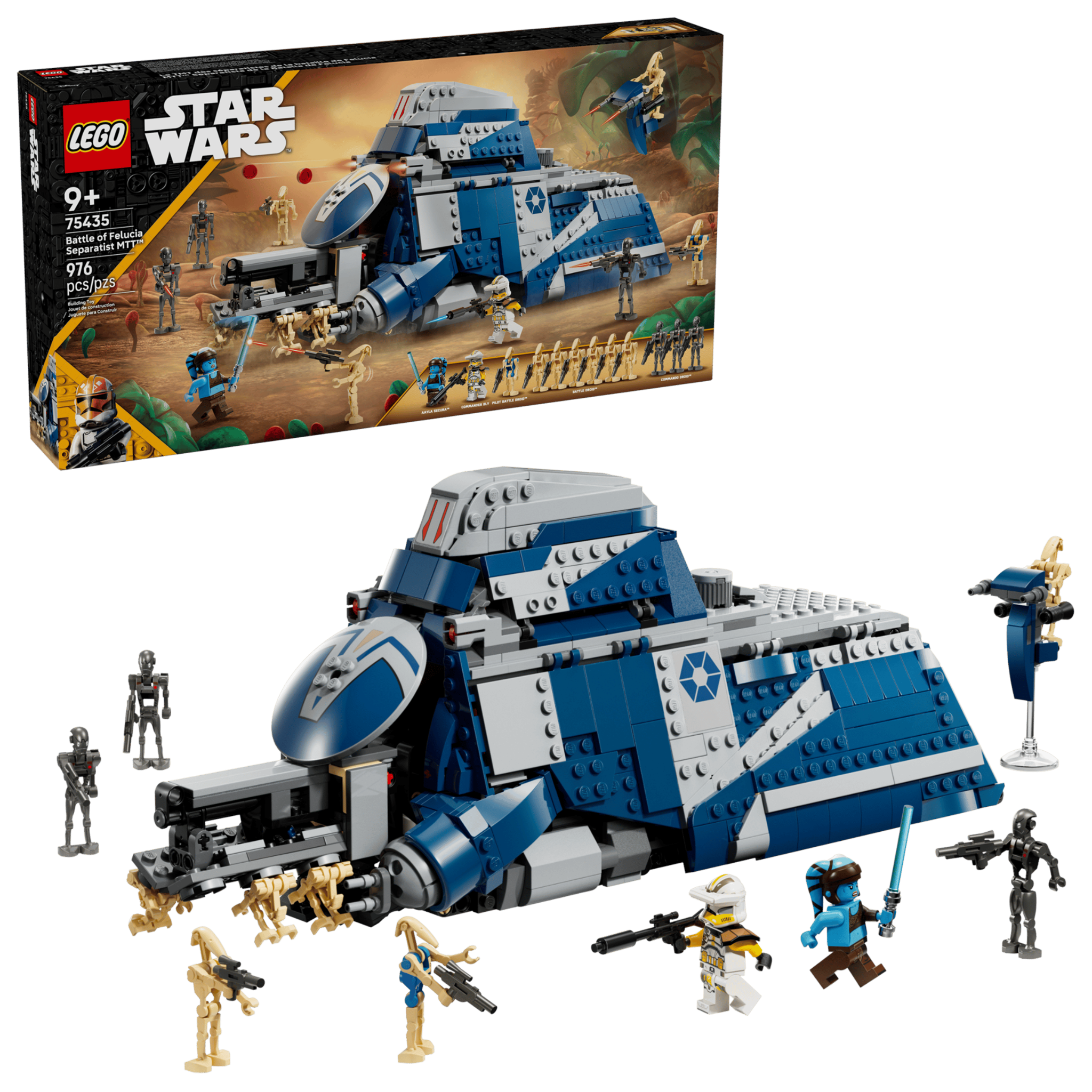 Alternative view of Mô Hình Lego Battle of Felucia Separatist MTT™ 'Multicolor' 75435