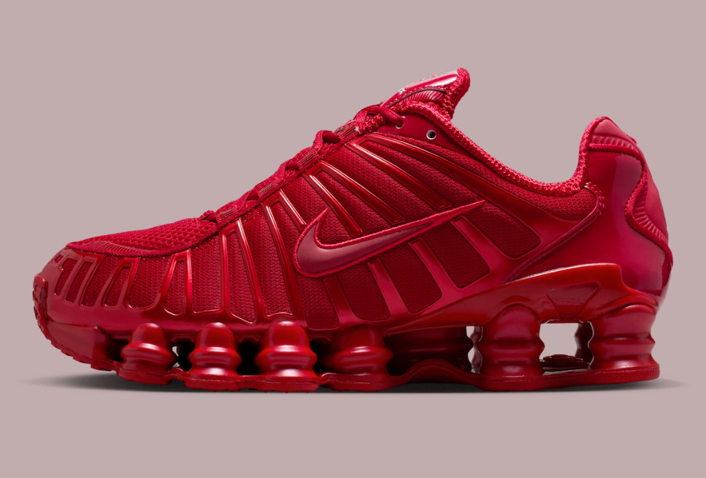 Alternative view of Giày Nike Shox TL 'Gym Red White' IB1087-600