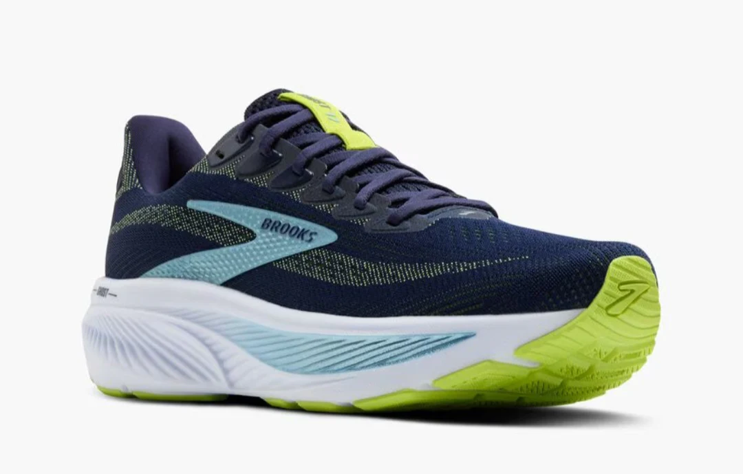 Alternative view of Giày Brooks Ghost 17 'Peacoat Lime Blue' 110442-1D-414