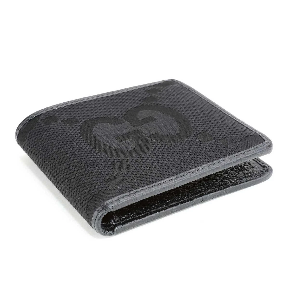 Alternative view of Ví Gucci Jumbo GG Canvas Wallet 'Black' 699308-FABGN-1000
